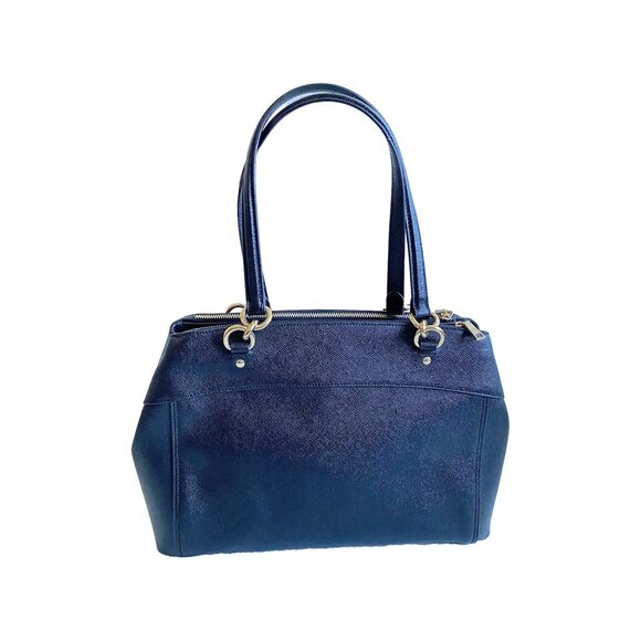 Coach Crossgrain Large Brooke Carryall Satchel Handbag Womens Style : F25926 - Picture 2 of 7